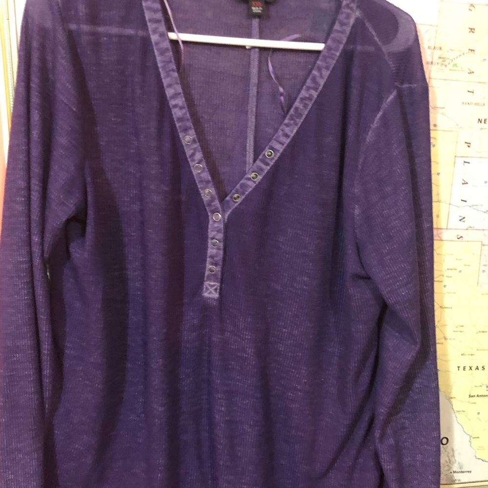 PURPLE LAYERABLE ROCK & REPUBLIC VINTAGE XXL